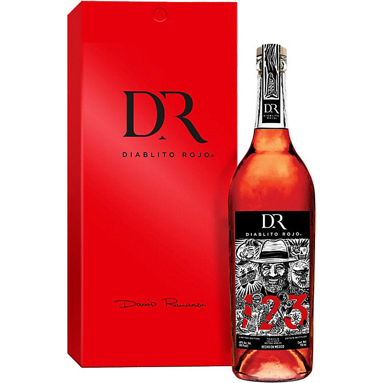 123 Tequila DR Diablito Rojo Limited Edition Extra Anejo Tequila 750ml