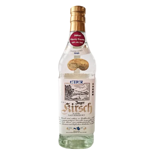 1980 Etter Zuger Kirsch Eau de Vie 700ml