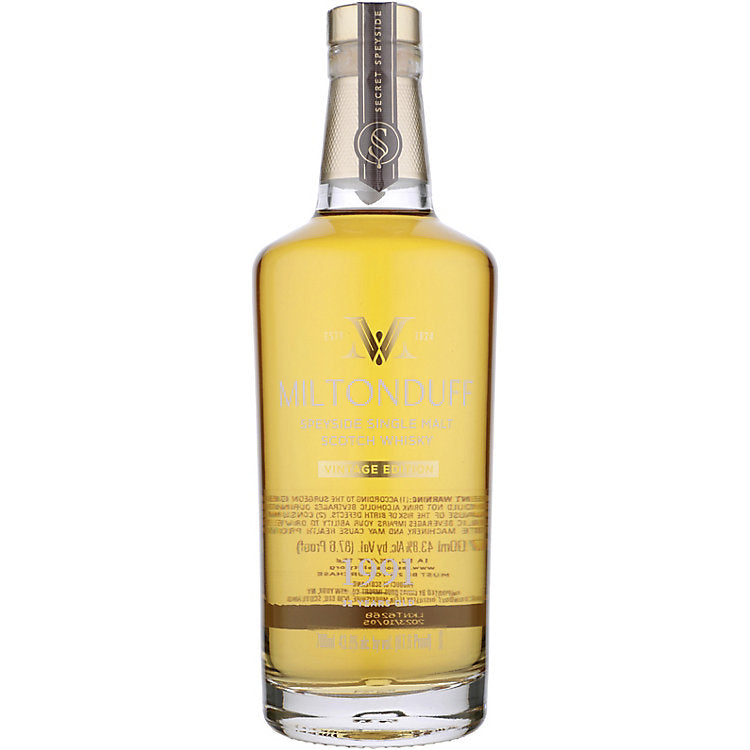 1991 Secret Speyside Miltonduff Vintage Edition 32 Year Old Single Malt Scotch Whisky 700ml