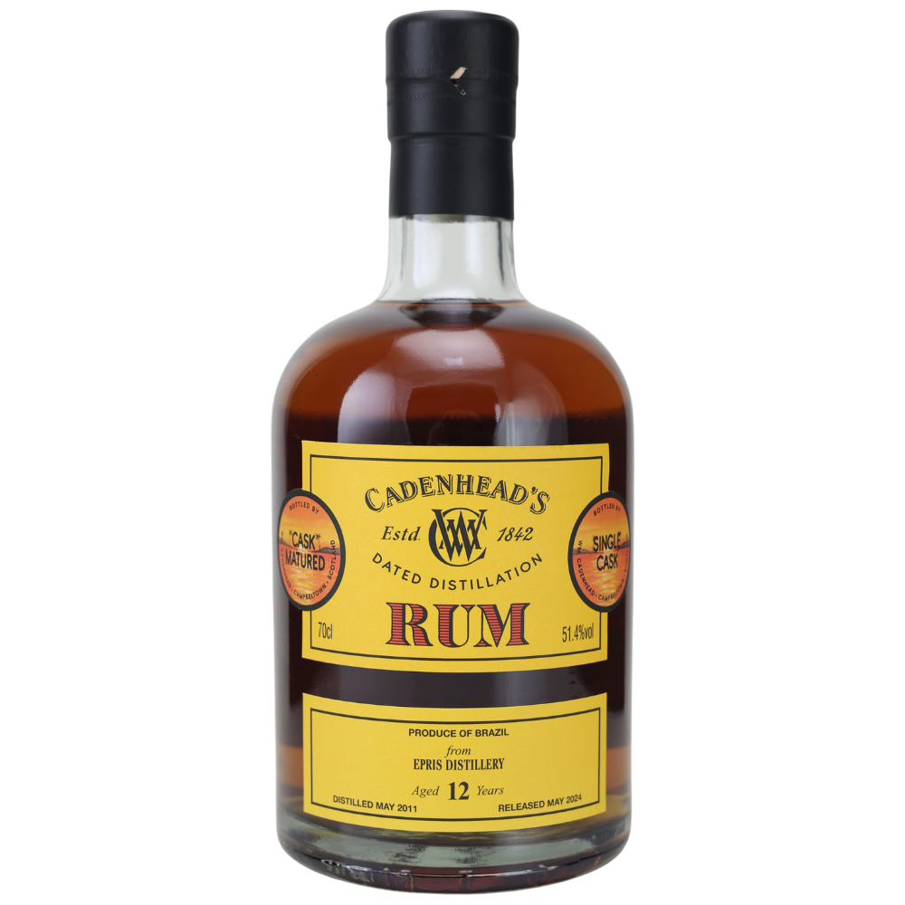 2012 Cadenhead's Diamond Distillery 12 Year Old Rum 750ml