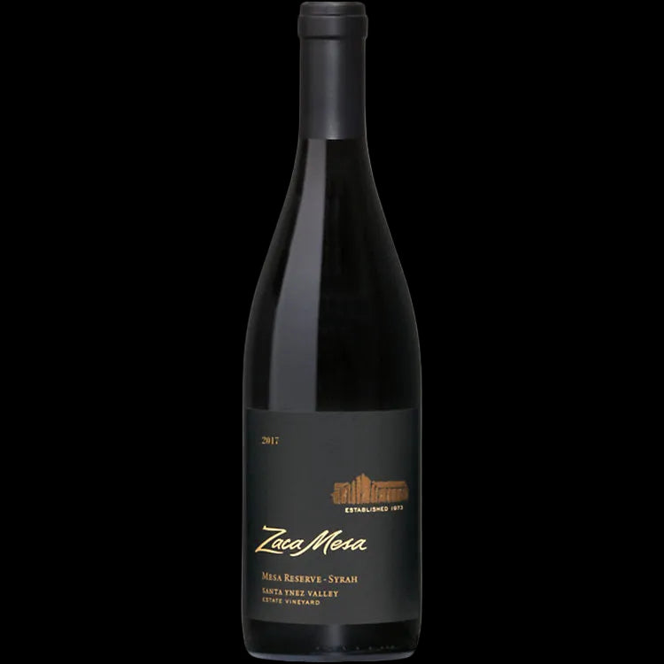 2017 Zaca Mesa Mesa Reserve Estate Vineyard Santa Ynez Valley Syrah 750ml