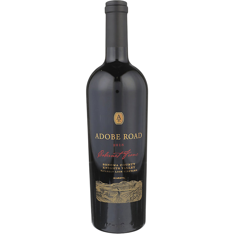 2018 Adobe Road Bavarian Lion Vineyard Knights Valley Cabernet Franc 750ml
