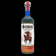 4 Copas Organic 110 Proof Anejo Tequila 750ml