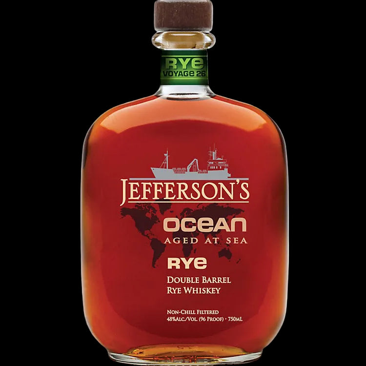 Jefferson's Ocean Aged at Sea Double Barrel Rye Whiskey 750ml