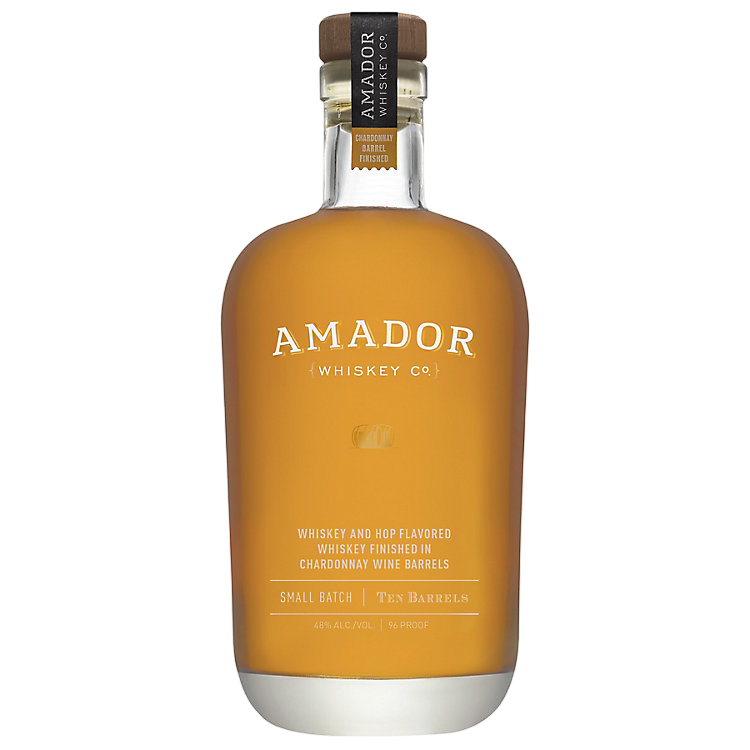 Amador Whiskey Co. Ten Barrels Straight Hop-Flavored Whiskey 750ml