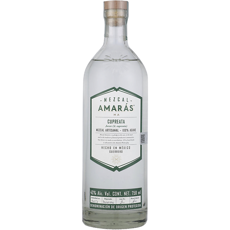 Amaras Cupreata Artesanal Joven Mezcal 750ml