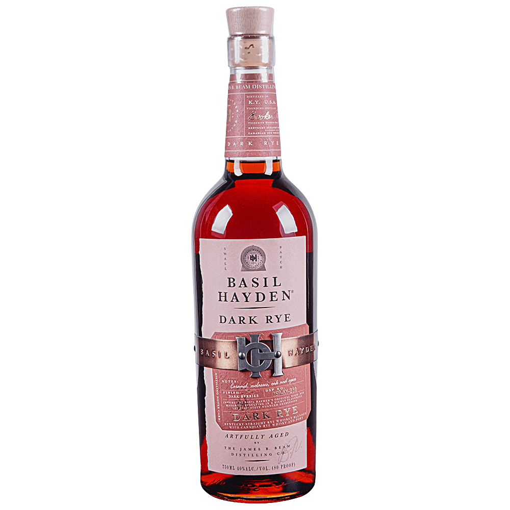 Basil Hayden's Dark Straight Rye Whiskey 750ml