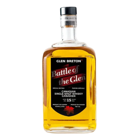 Glenora Distillery Glen Breton The Battle of Glen Aged 15 Years Single Malt Whisky 750ml