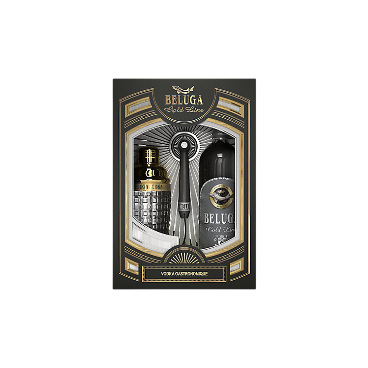 Beluga Gold Line Noble Vodka With Shaker 750ml