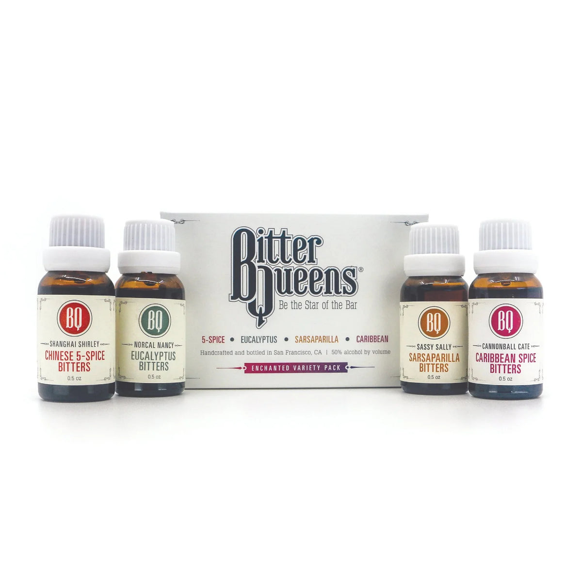 Bitter Queens Enchanted Collection 0.5-Oz 4-pack
