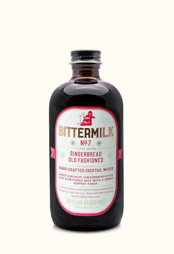Bittermilk No 7 Gingerbread Old Fashioned Cocktail Mixer 8.5-Oz