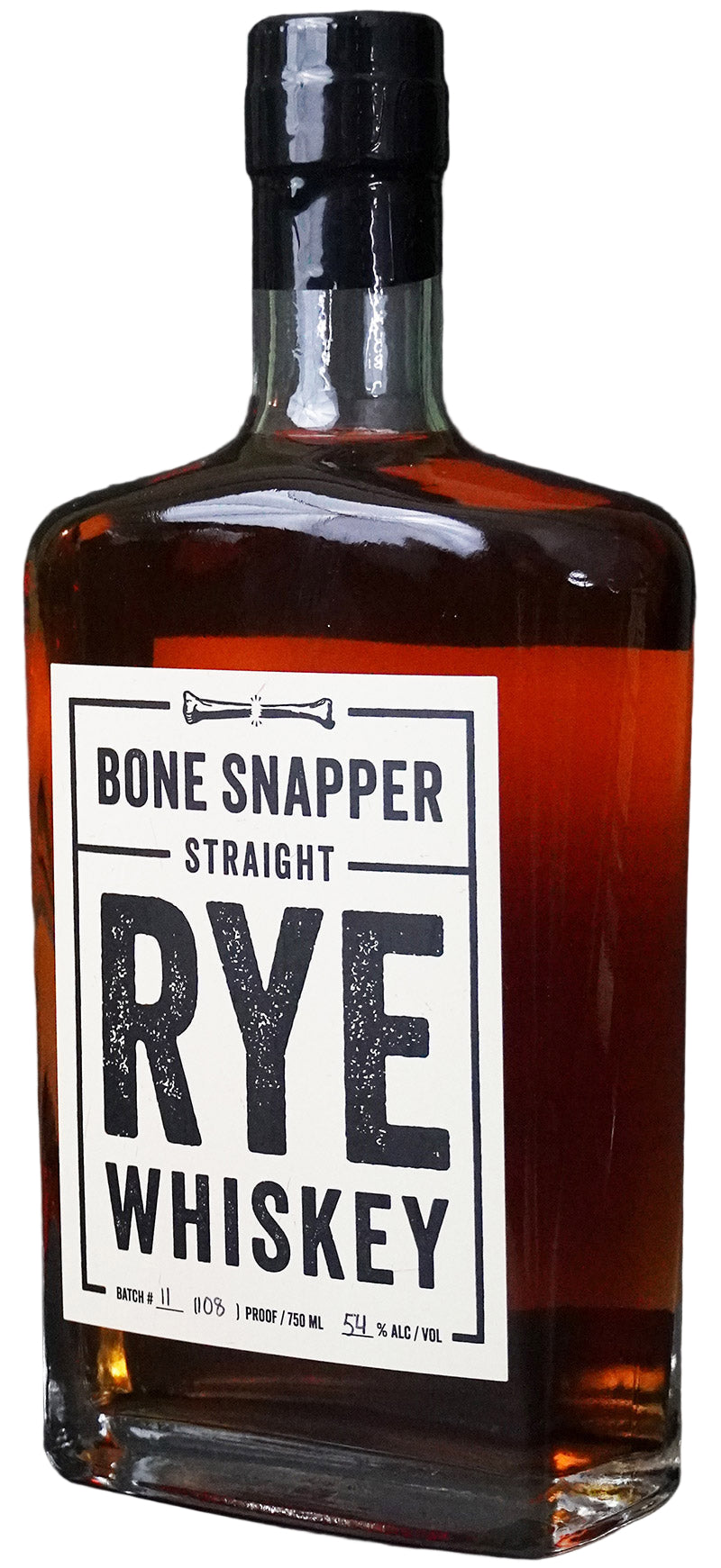 Bone Snapper Rye Whiskey 750ml