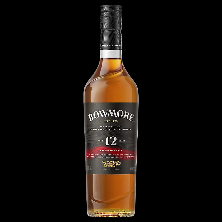 Bowmore Sherry Oak Cask 12 Year Old Single Malt Scotch Whisky 750ml