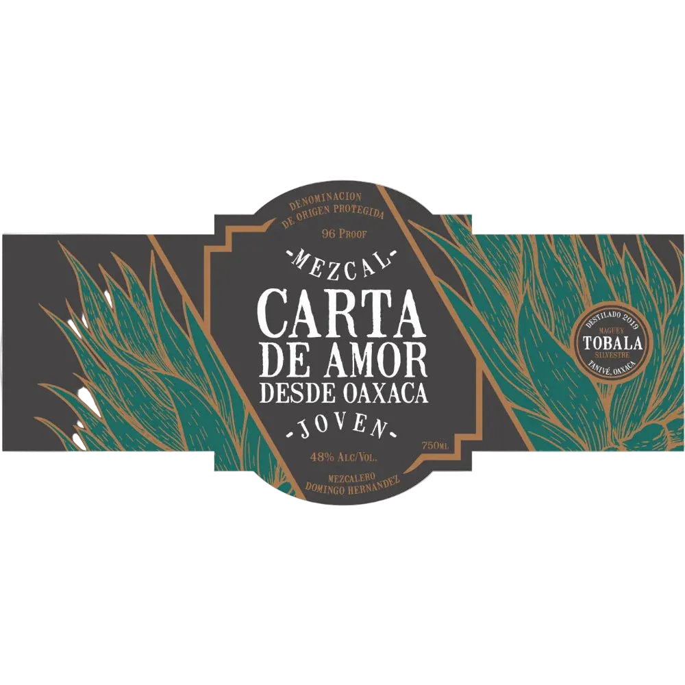 Carta de Amor Maguey Tobala Silvestre Joven Mezcal 750ml