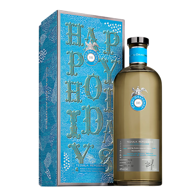 Casa Dragones Mizunara Casks Reposado Tequila Holiday Sleeve 750ml