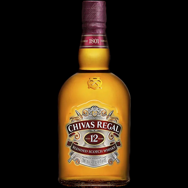 Chivas Regal 12 Year Old Blended Scotch Whisky 1Lt