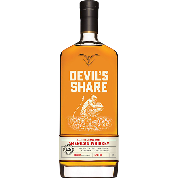 Cutwater Spirits Devil's Share' Small Batch Single Malt Whiskey 750ml
