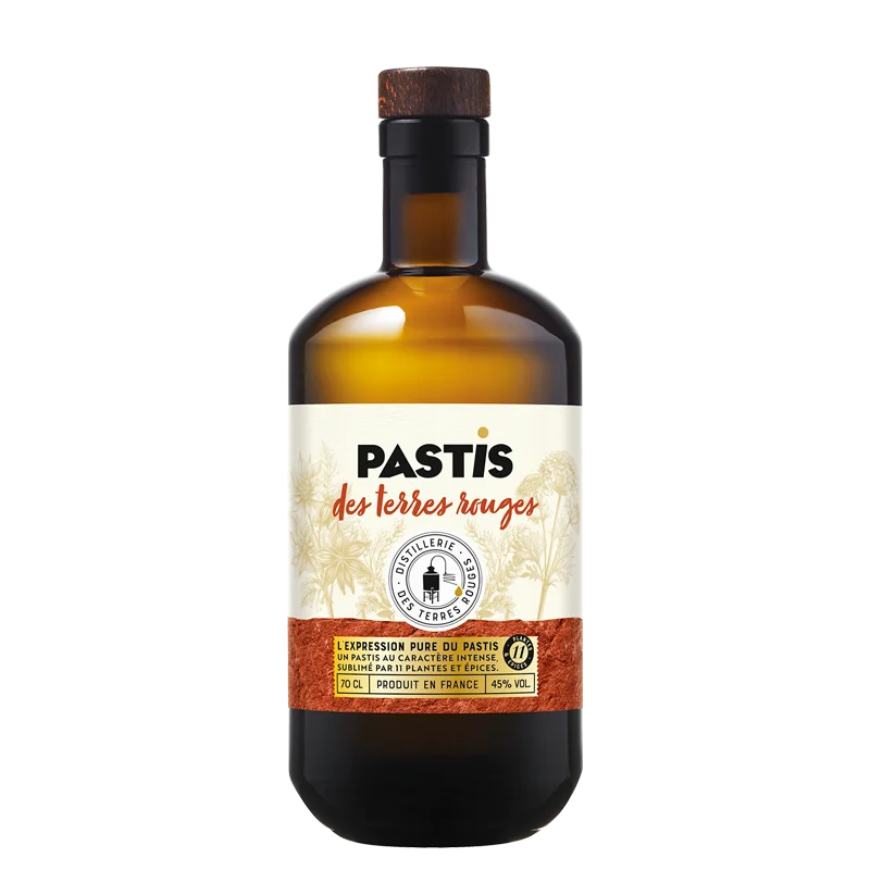 Distillerie des Terres Rouges Pastis des Terres Rouges 700ml