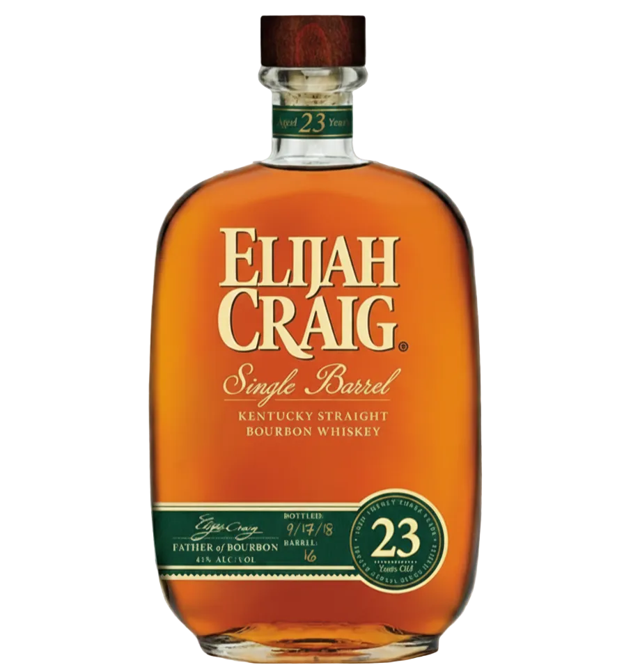 Elijah Craig 23 Year Old Single Barrel Straight Bourbon Whiskey 750ml