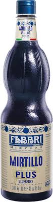 Fabbri Mixybar Plus Blueberry 1Lt