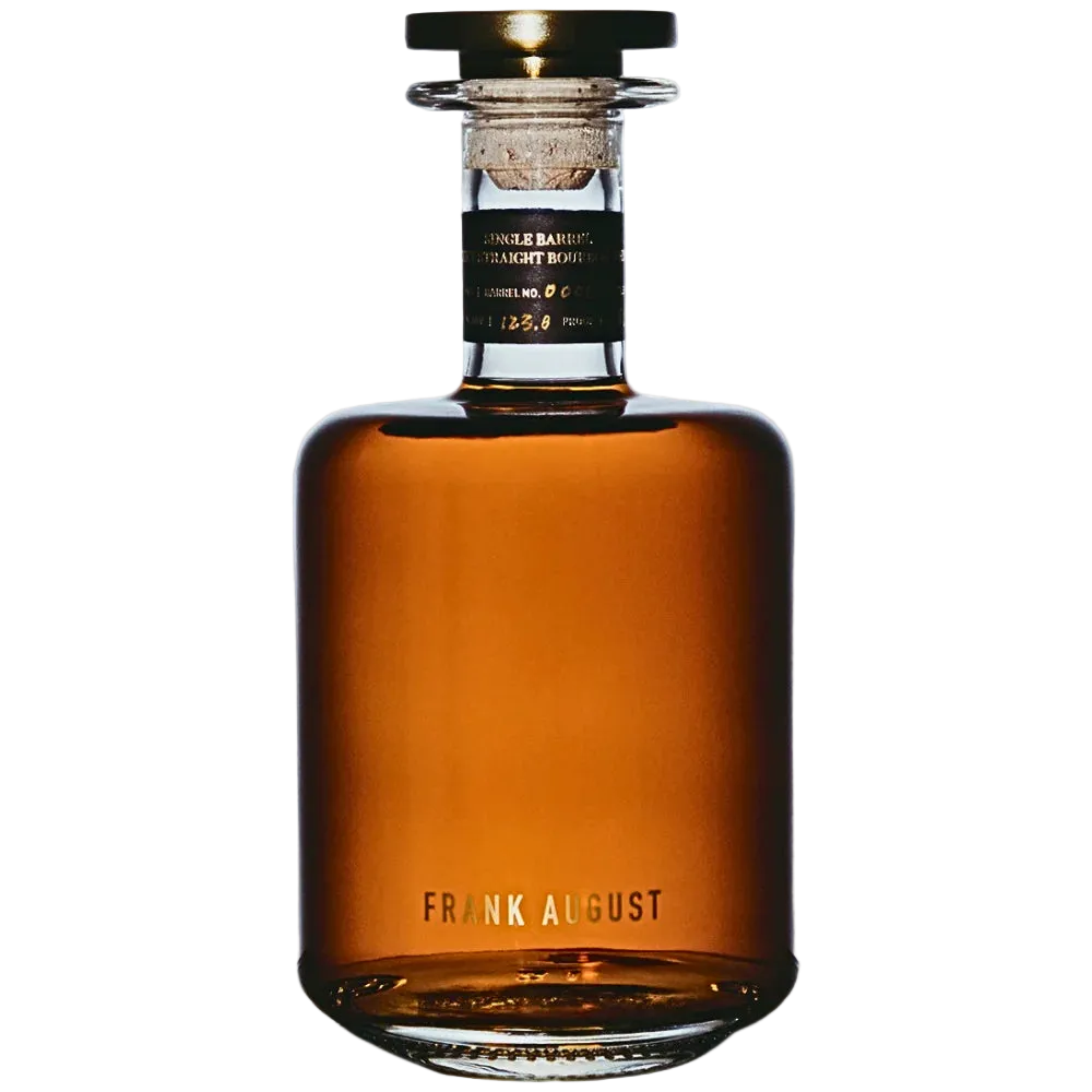 Frank August Single Barrel 7 Year Old Cask Strength Straight Bourbon Whiskey 750ml