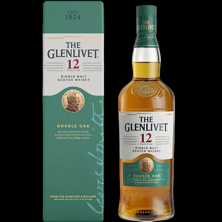 Glenlivet Double Oak 12 Year Old Single Malt Scotch Whisky 750ml