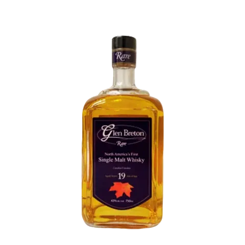 Glenora Distillery Glen Breton Rare 19 Year Old Single Malt Whisky 750ml