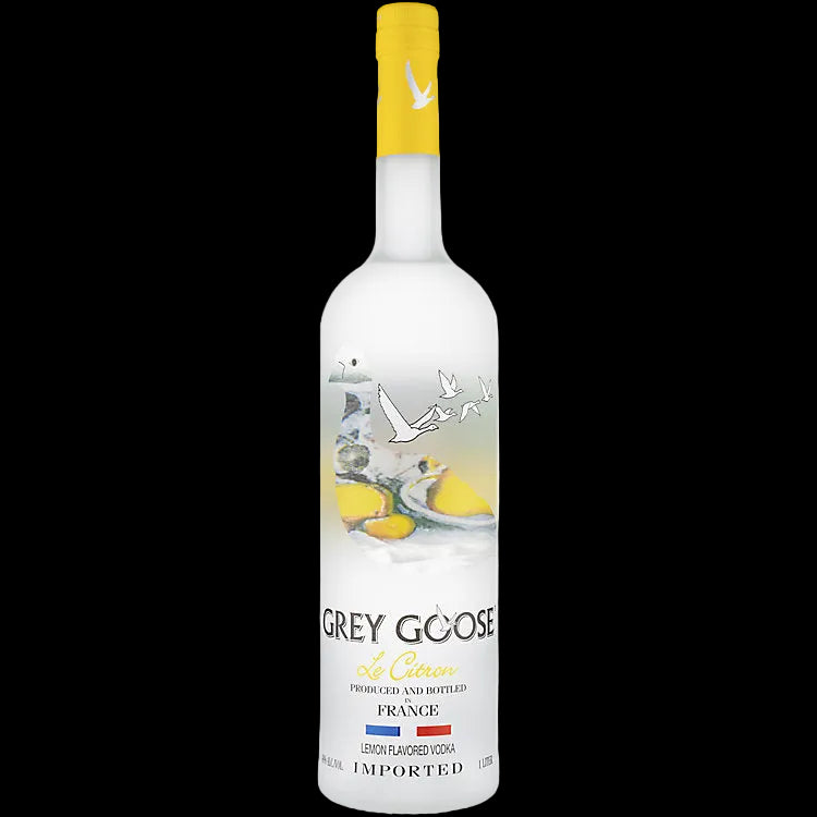 Grey Goose Le Citron Lemon Flavored Vodka 1Lt