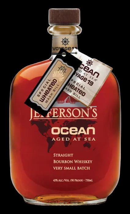 Jefferson's Ocean Aged at Sea Very Small Batch Voyage No. 19 Wheated Mash Bill Straight Bourbon Whiskey 750ml
