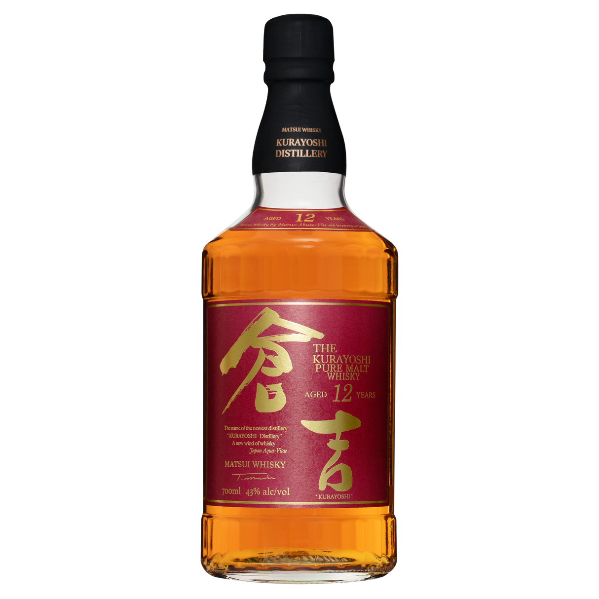 Matsui Shuzo The Kurayoshi 12 Year Old Pure Malt Whisky 700ml