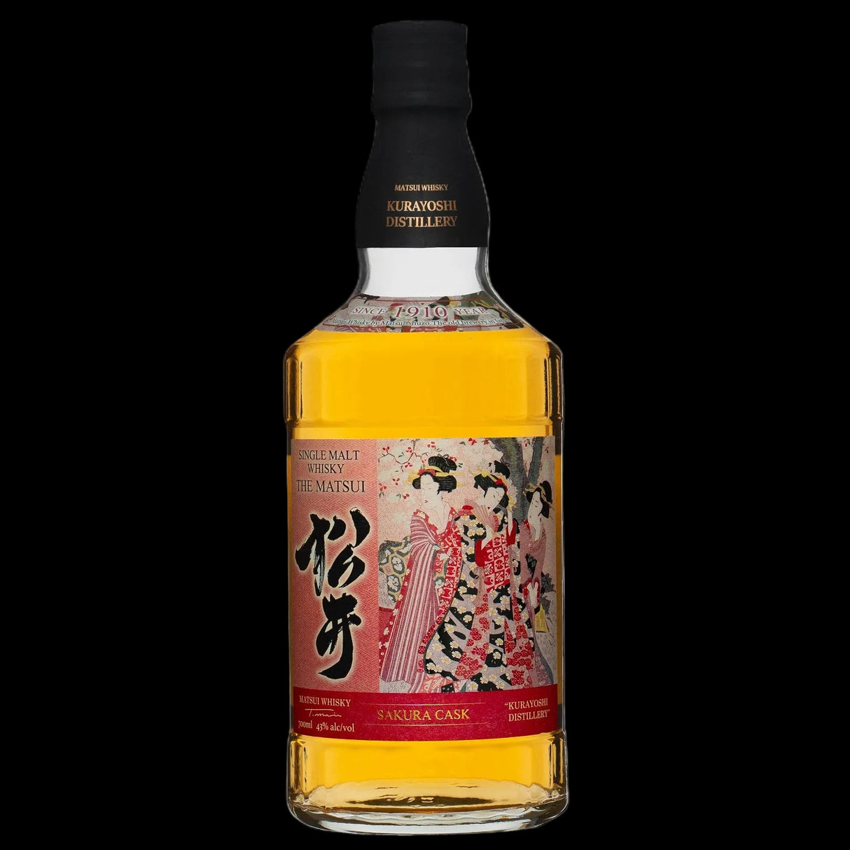 Matsui Shuzo The Matsui 6 Year Old Sakura Cask Single Malt Whisky 700ml