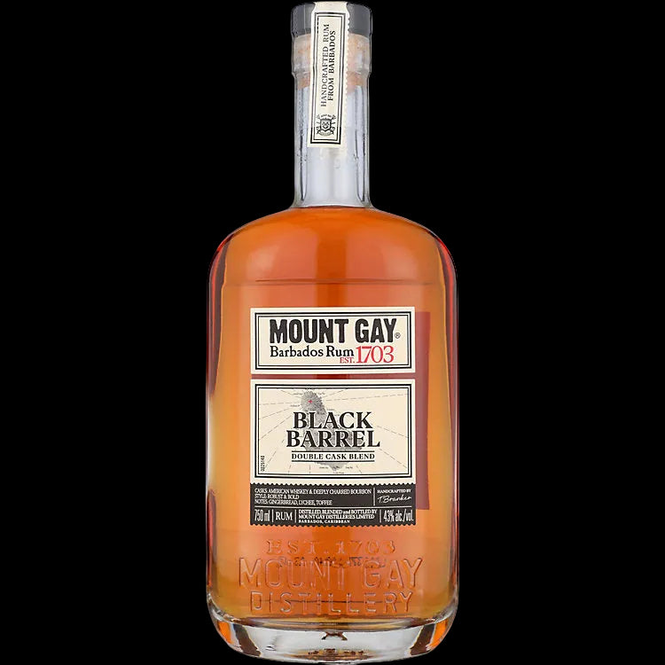 Mount Gay Black Barrel Double Cask Blend Rum 750ml