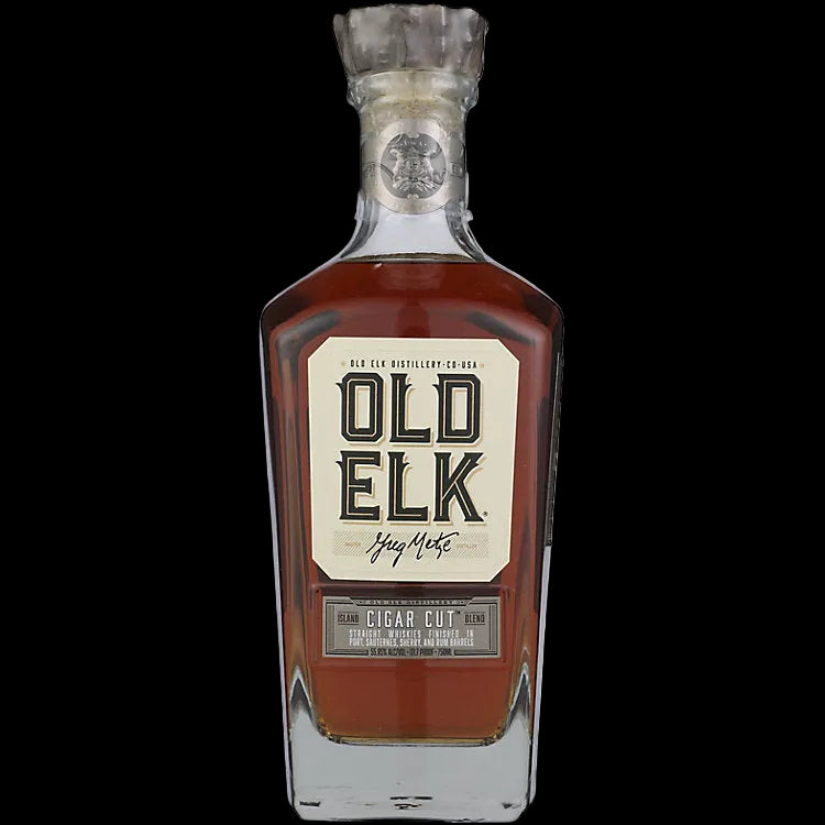 Old Elk Cigar Cut Island Blend Straight Bourbon Whiskey 750ml