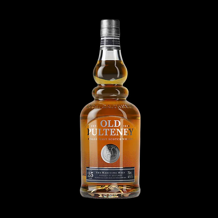 Old Pulteney 25 Year Old Single Malt Scotch Whisky 750ml