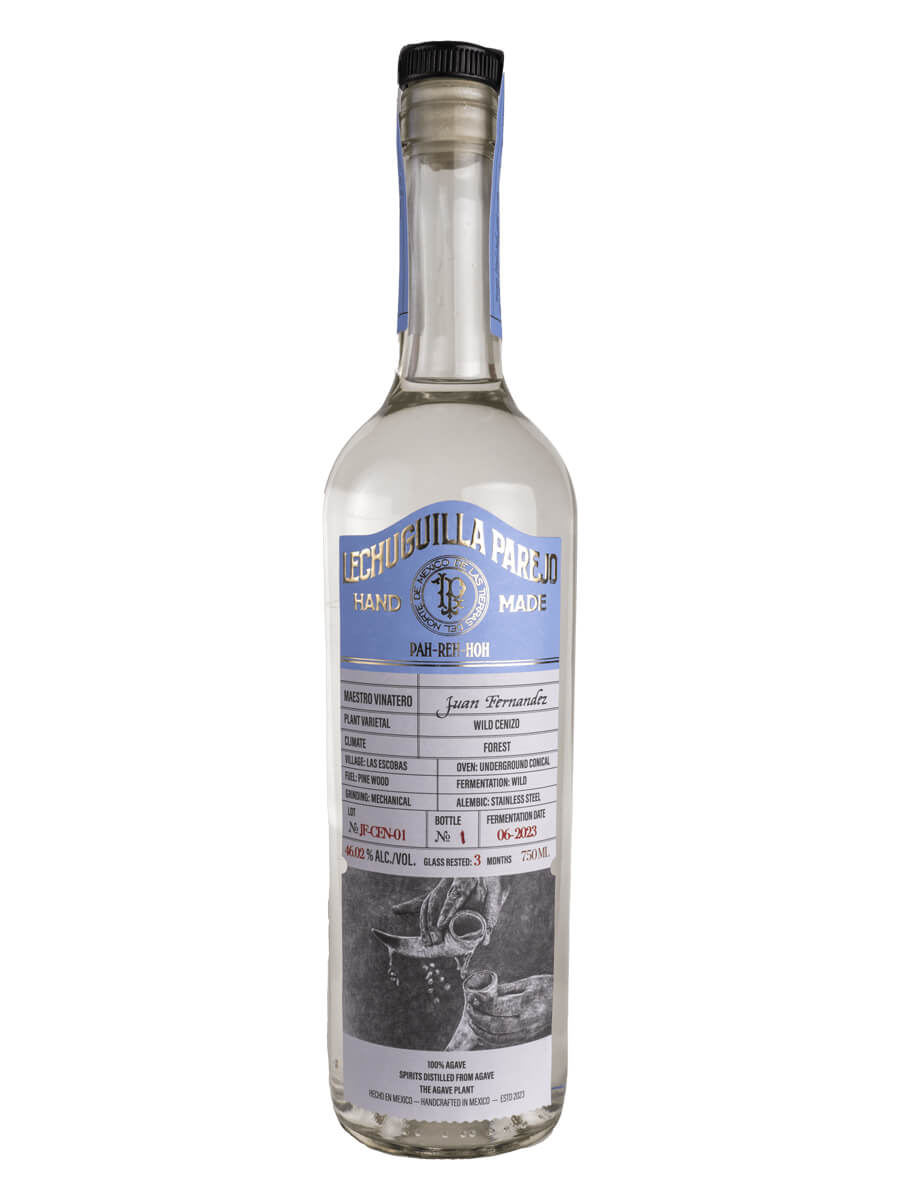 Parejo Juan Fernandez Wild Cenizo Lechuguilla Agave Spirit 750ml