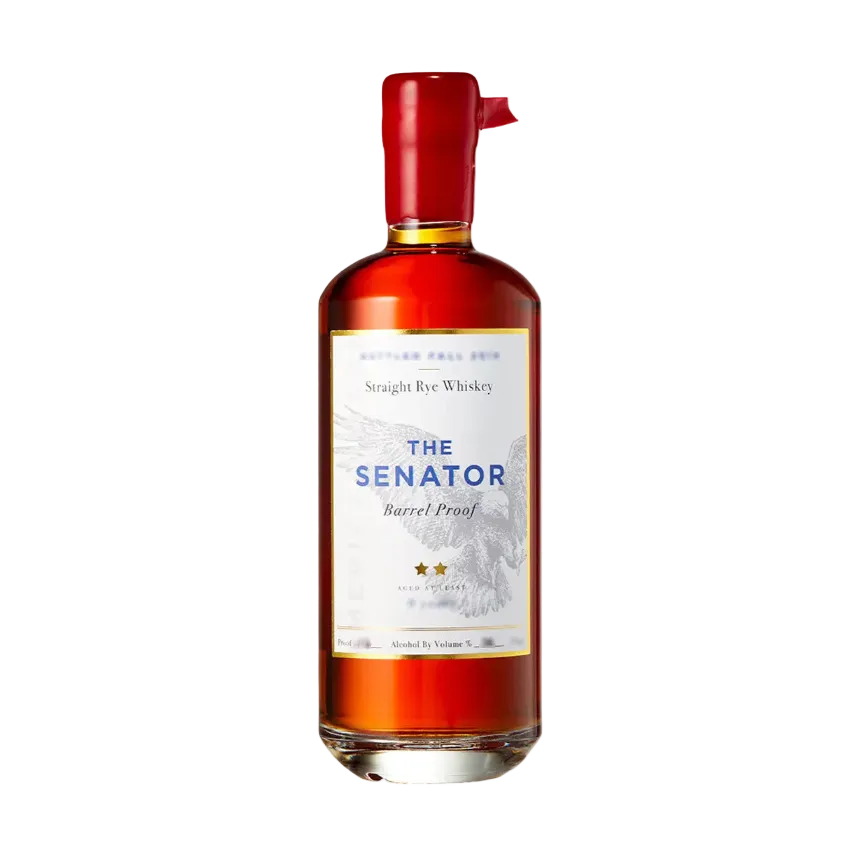 Proof and Wood The Senator Barrel Proof 6 Year Old Straight Rye Whiskey 750ml