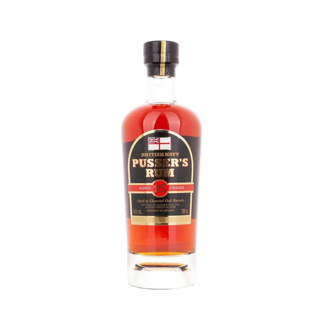 Pusser's British Navy Nelson's Blood 15 Year Old Rum 750ml