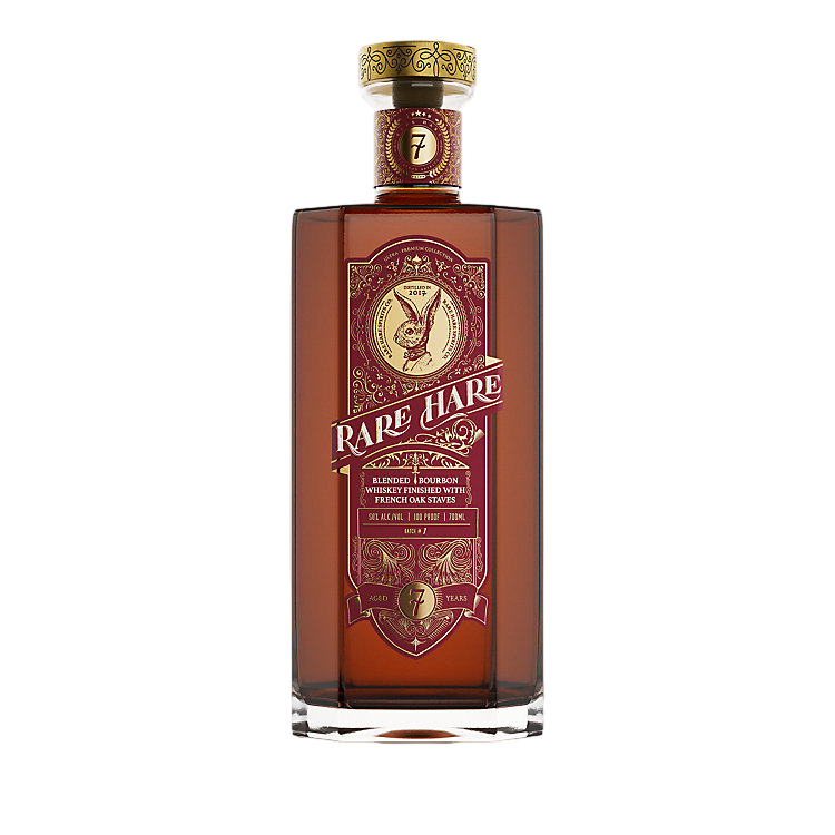 Rare Hare 7 Year Old Blended Bourbon Whiskey 750ml