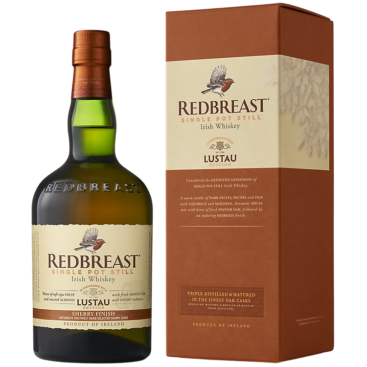 Redbreast Lustau Edition Sherry Finish Single Pot Still Irish Whiskey 750ml