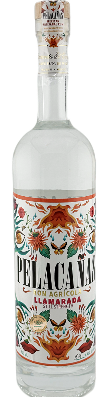 Pelacanas Llamarada Still Strength Ron Agricola Rum 750ml