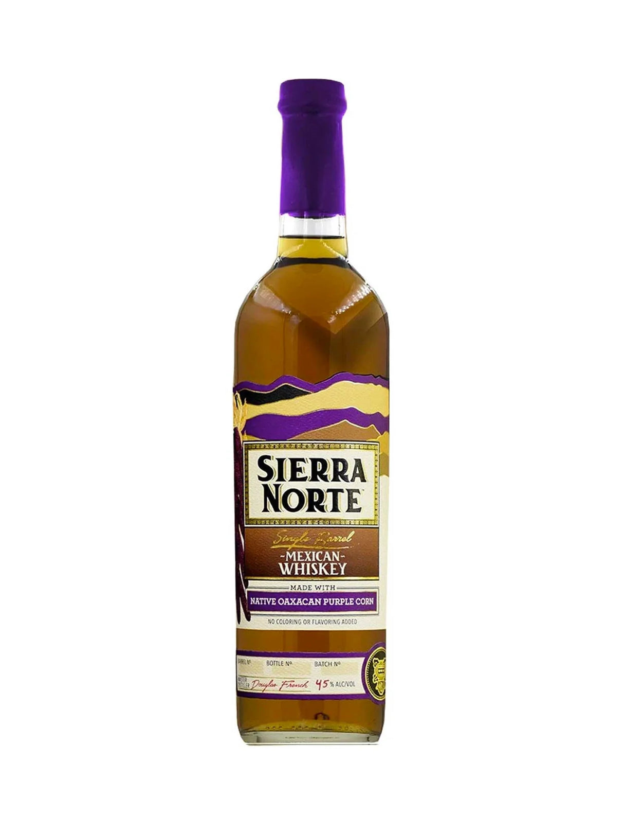 Sierra Norte Native Purple Corn Single Barrel Whiskey 750ml