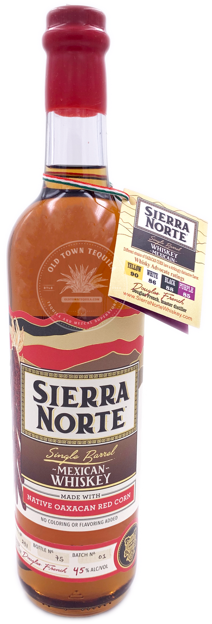 Sierra Norte Native Red Corn Single Barrel Whiskey 750ml