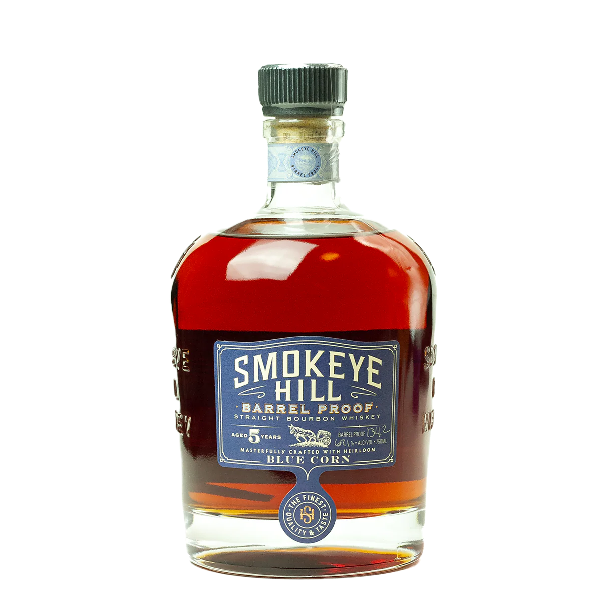 Smokeye Hill Barrel Proof 5 Year Old Straight Bourbon Whiskey 750ml