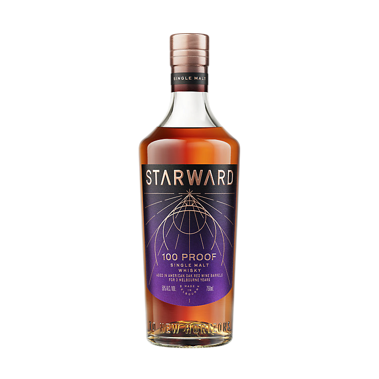 Starward 100 Proof American Oak Red Wine Barrel 3 Year Old Australian Whisky 750ml