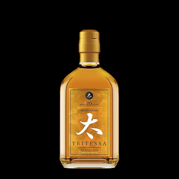 Teitessa Yellow Edition 20 Year Old Single Grain Japanese Whisky 750ml