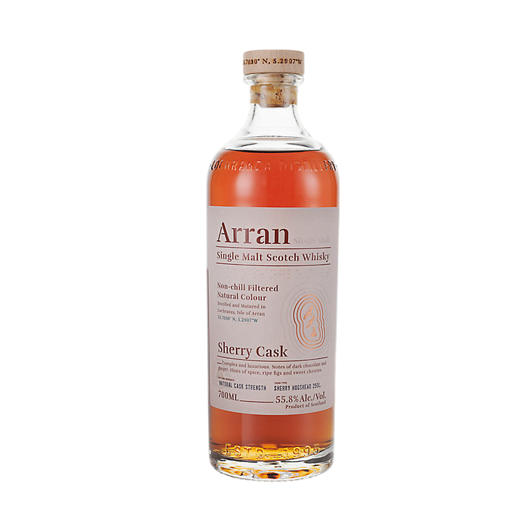 The Arran Malt Distillery Sherry Cask Single Malt Scotch Whisky 700ml