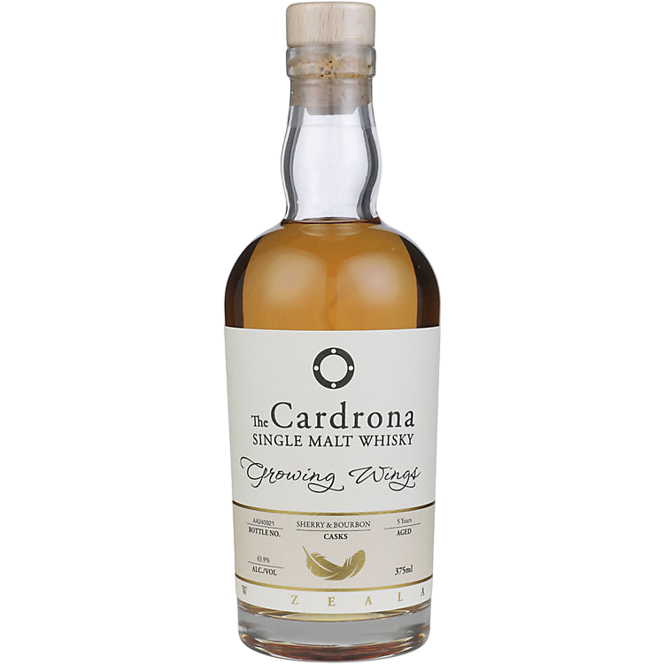 The Cardrona Distillery Growing Wings 5 Year Old Breckenridge Bourbon Cask Single Malt Whisky 375ml