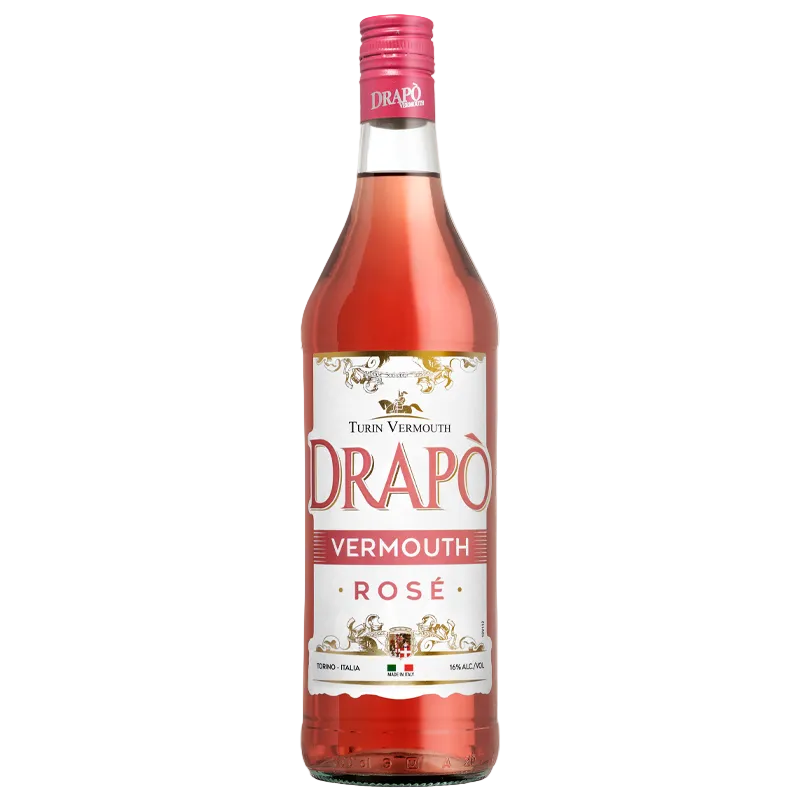 Turin Drapo Rose Vermouth 1Lt