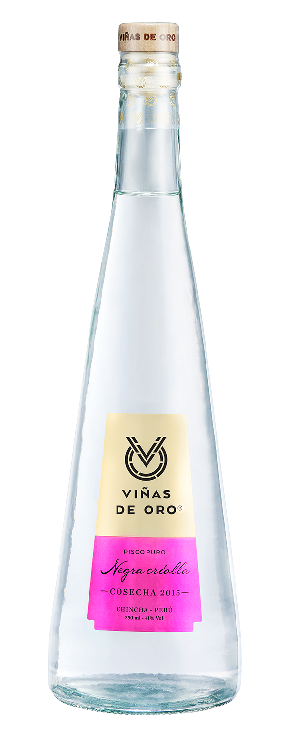 Vinas de Oro Premium Pisco Negra Criolla 750ml