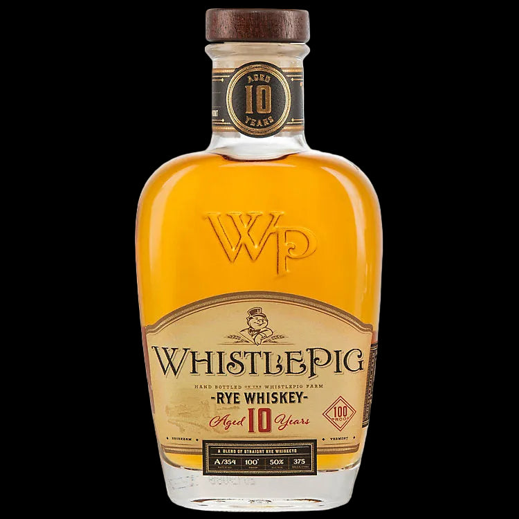 WhistlePig 10 Year Old Straight Rye Whiskey 375ml